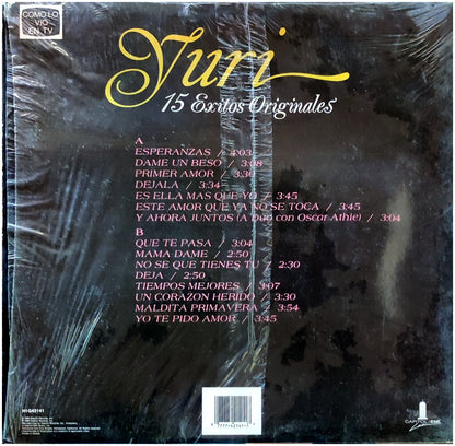 YURI - 15 EXITOS ORIGINALES | VINILO USADO