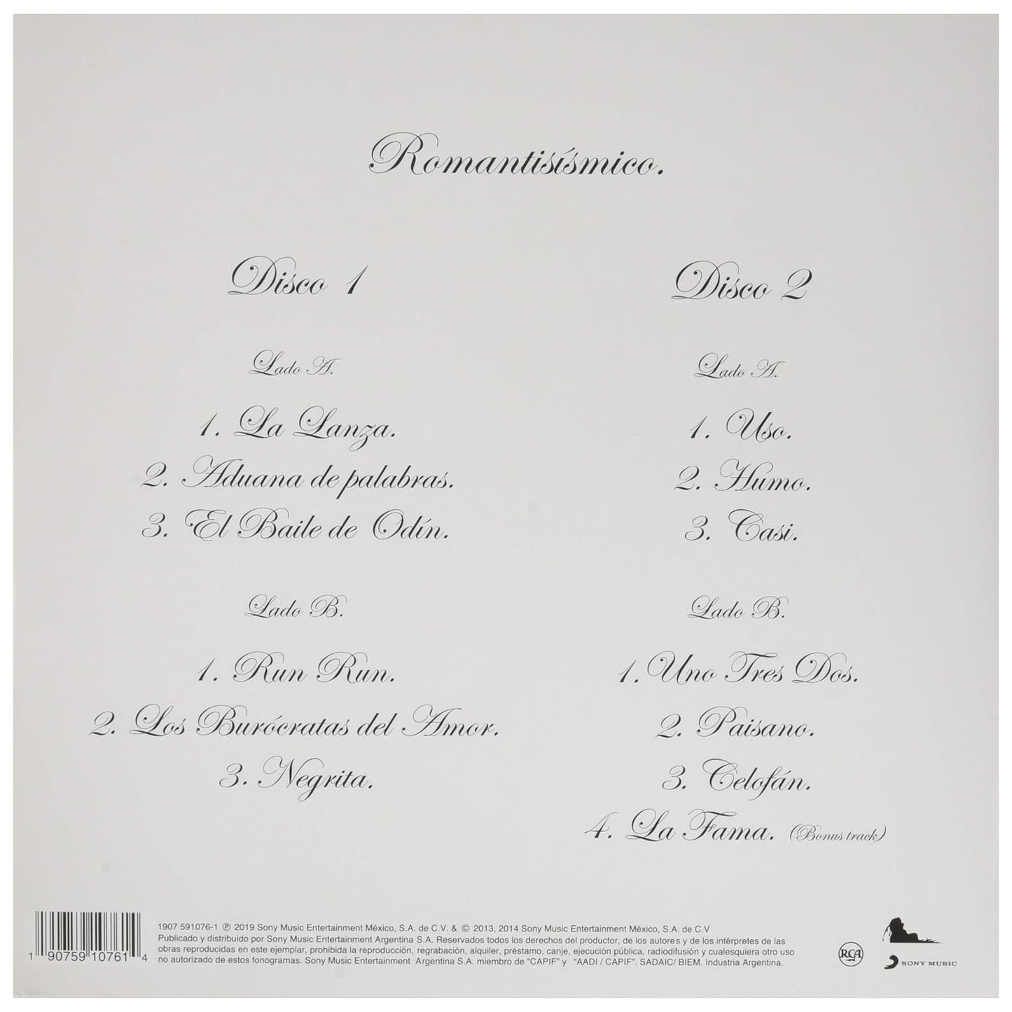 BABASONICOS - ROMANTISISMICO (2LP) | VINILO