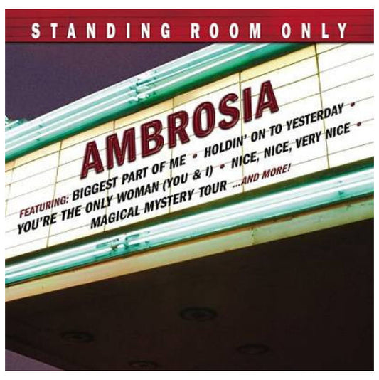 AMBROSIA - STANDING ROOM ONLY | CD