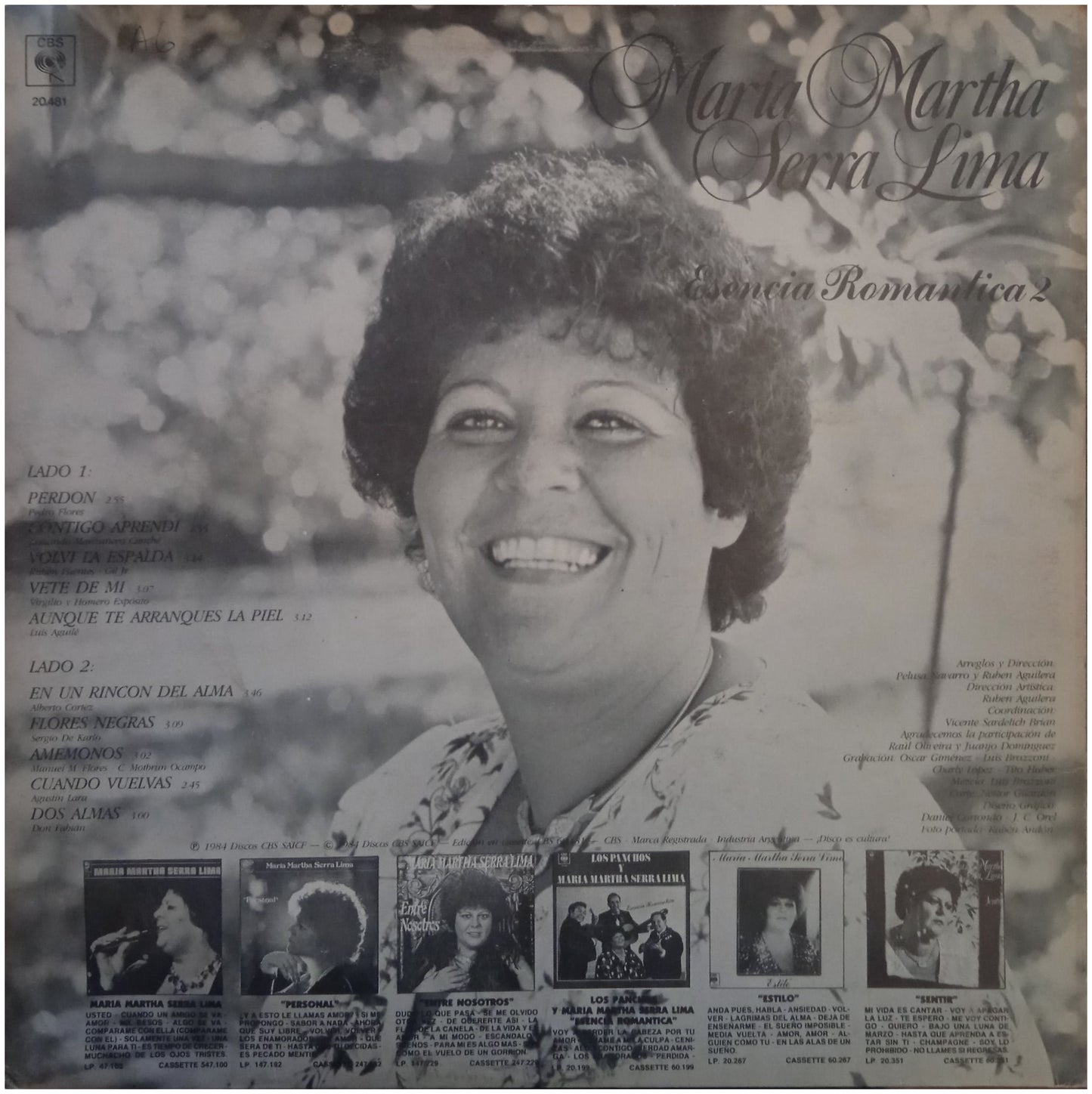 MARIA MARTHA SERRA LIMA - ESENCIA ROMANTICA 2 | VINILO USADO