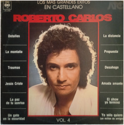 ROBERTO CARLOS - LOS MAS GRANDES EXITOS EN CASTELLANO | VINILO USADO