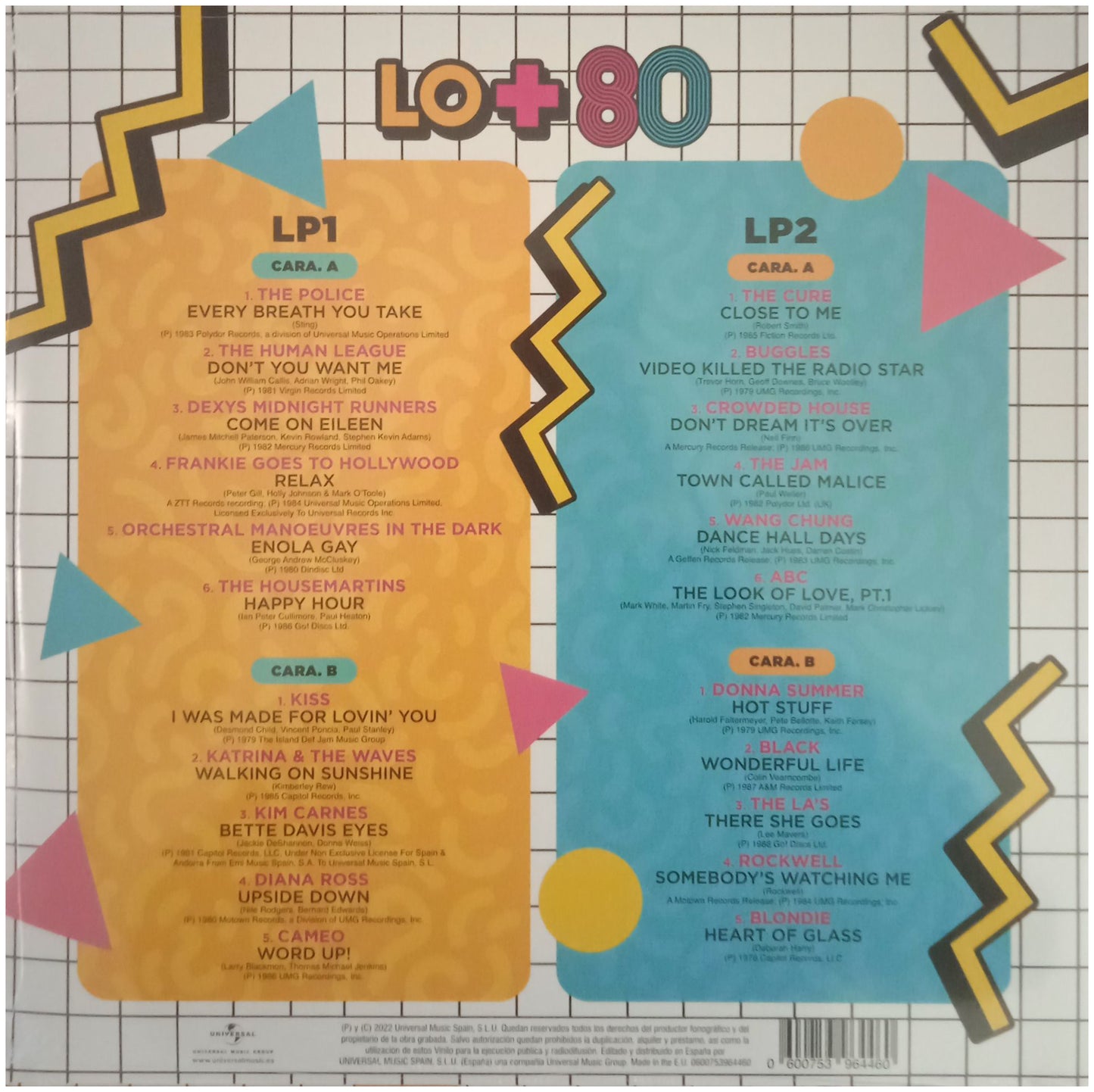 LO +80 - VARIOUS ARTIST VOL. 2 (2LP) | VINILO