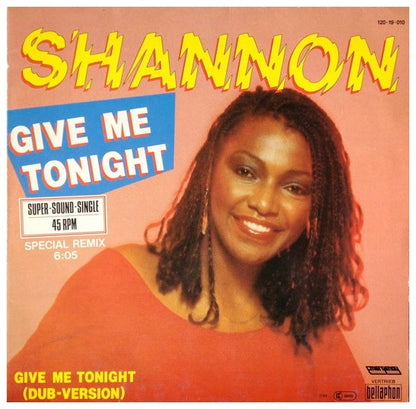 SHANNON - GIVE ME TONIGHT | 12" MAXI SINGLE VINILO USADO