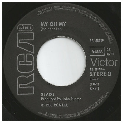 SLADE - MY OH MY | 7" SINGLE USADO