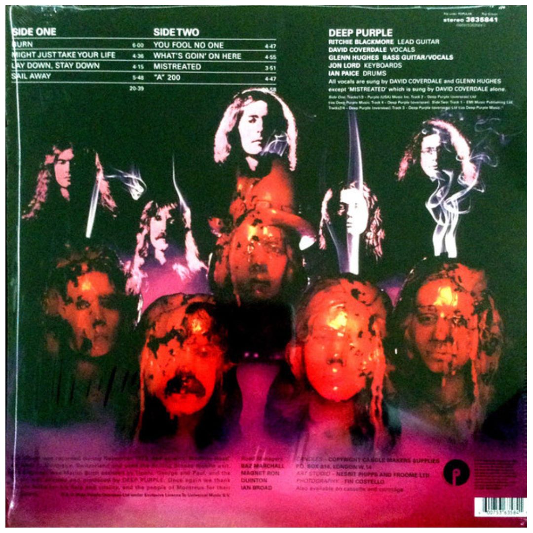 DEEP PURPLE - BURN | VINILO