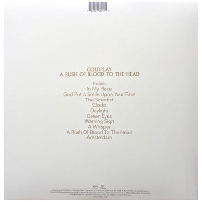 COLDPLAY - A RUSH OF BLOOD TO THE HEAD | VINILO