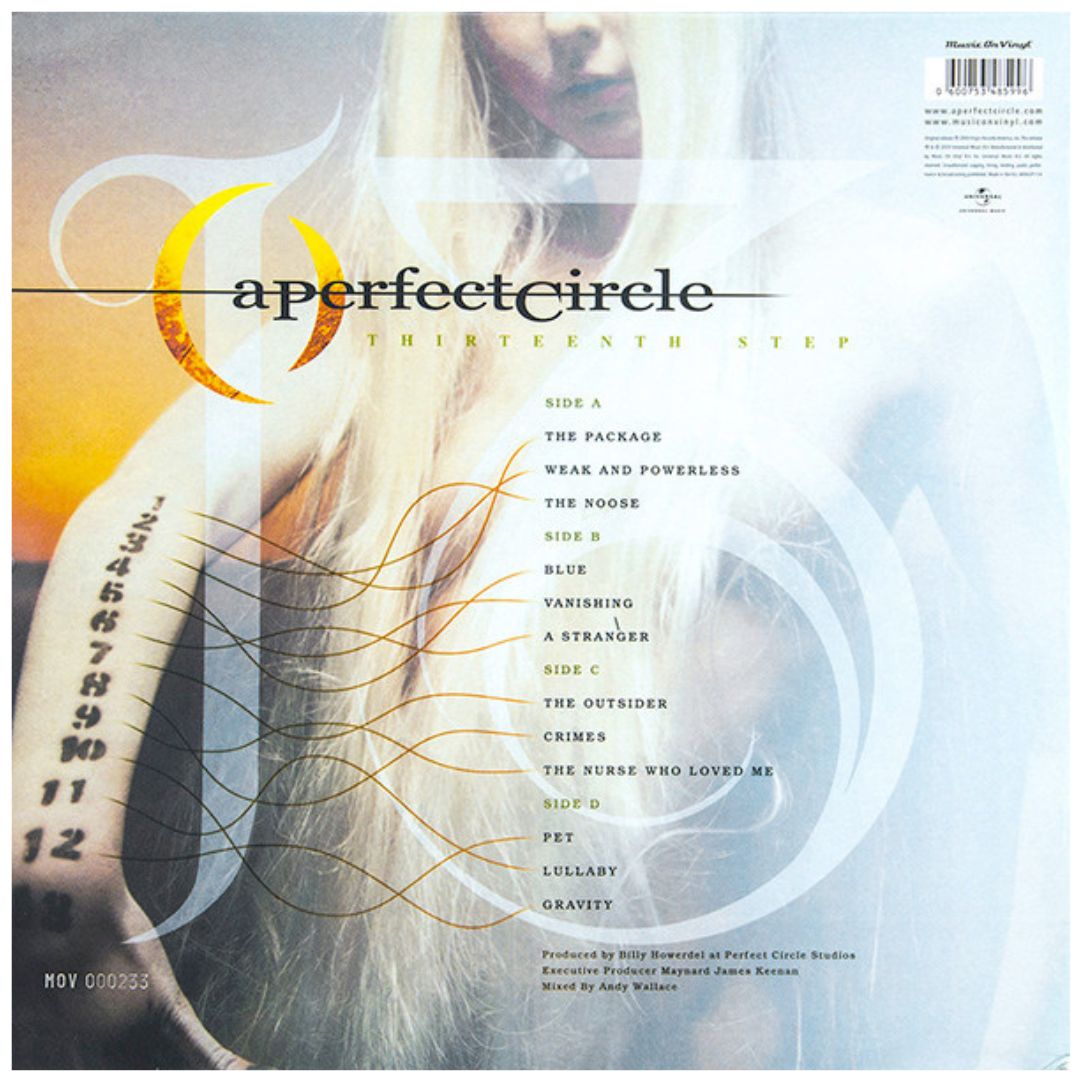 A PERFECT CIRCLE - THIRTEENTH STEP (2LP) | VINILO