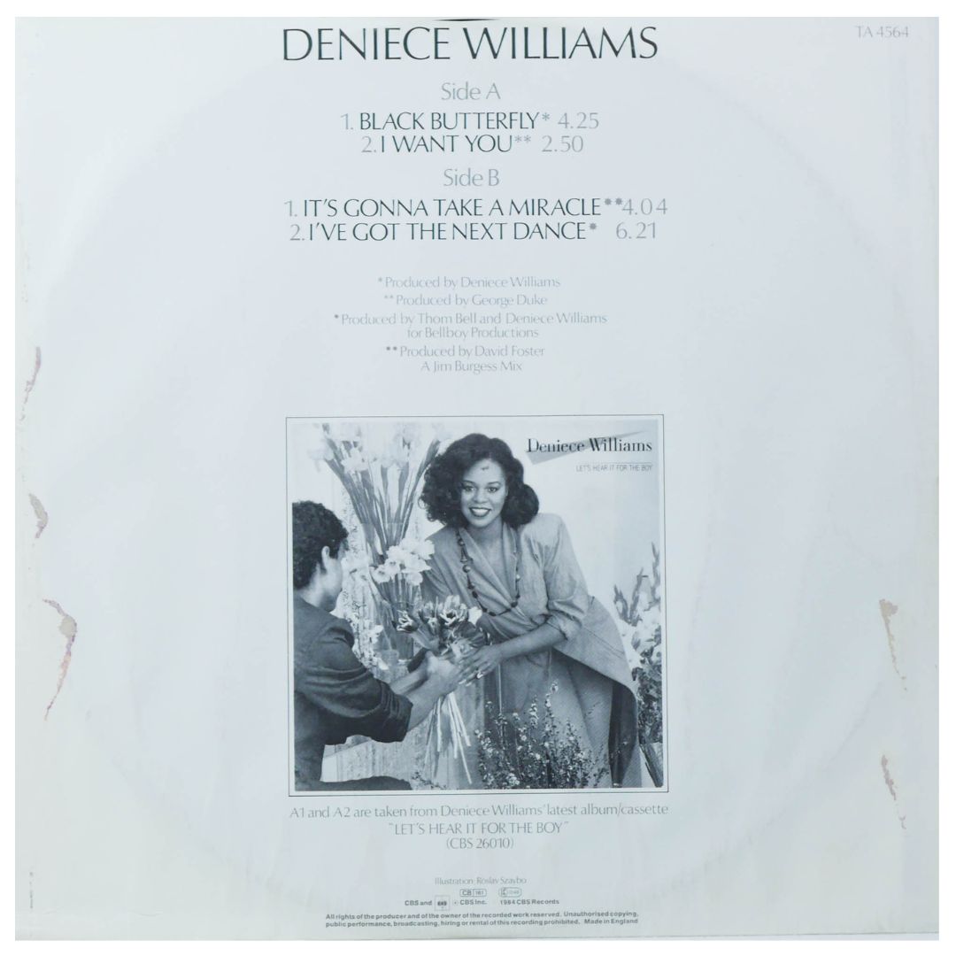 DENIECE WILLIAMS - I'VE GOT THE NEXT DANCE | 12" MAXI SINGLE USADO