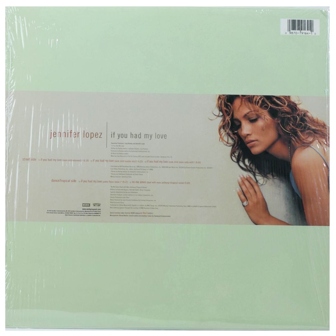 JENNIFER LOPEZ - IF YOU HAD MY LOVE | 12" MAXI SINGLE USADO