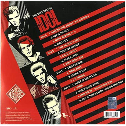 BILLY IDOL - THE VERY BEST IDOLIZE YOURSELF (2LP) | VINILO