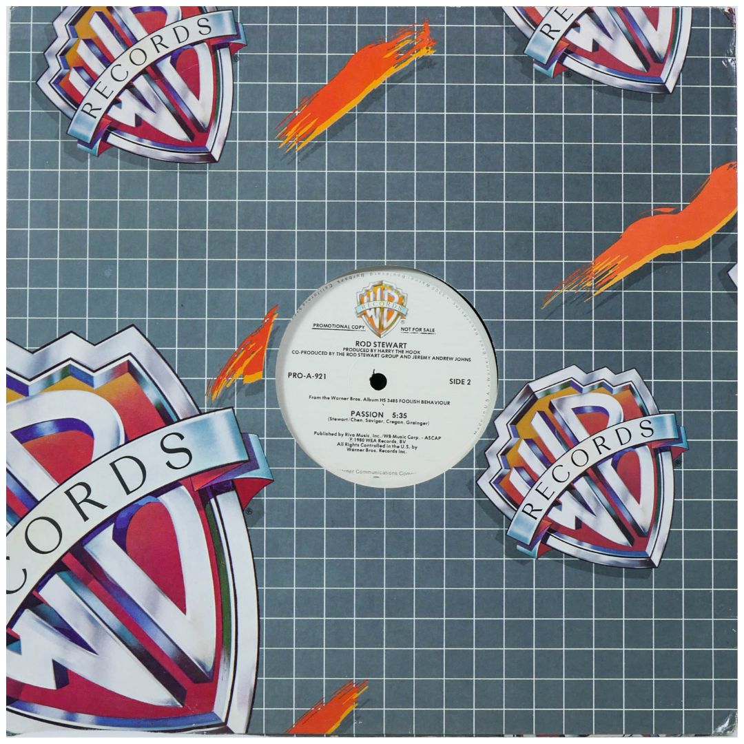 ROD STEWART - PASSION | 12" MAXI SINGLE USADO