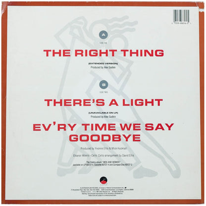 SIMPLY RED - THE RIGHT THING | 12" MAXI SINGLE USADO