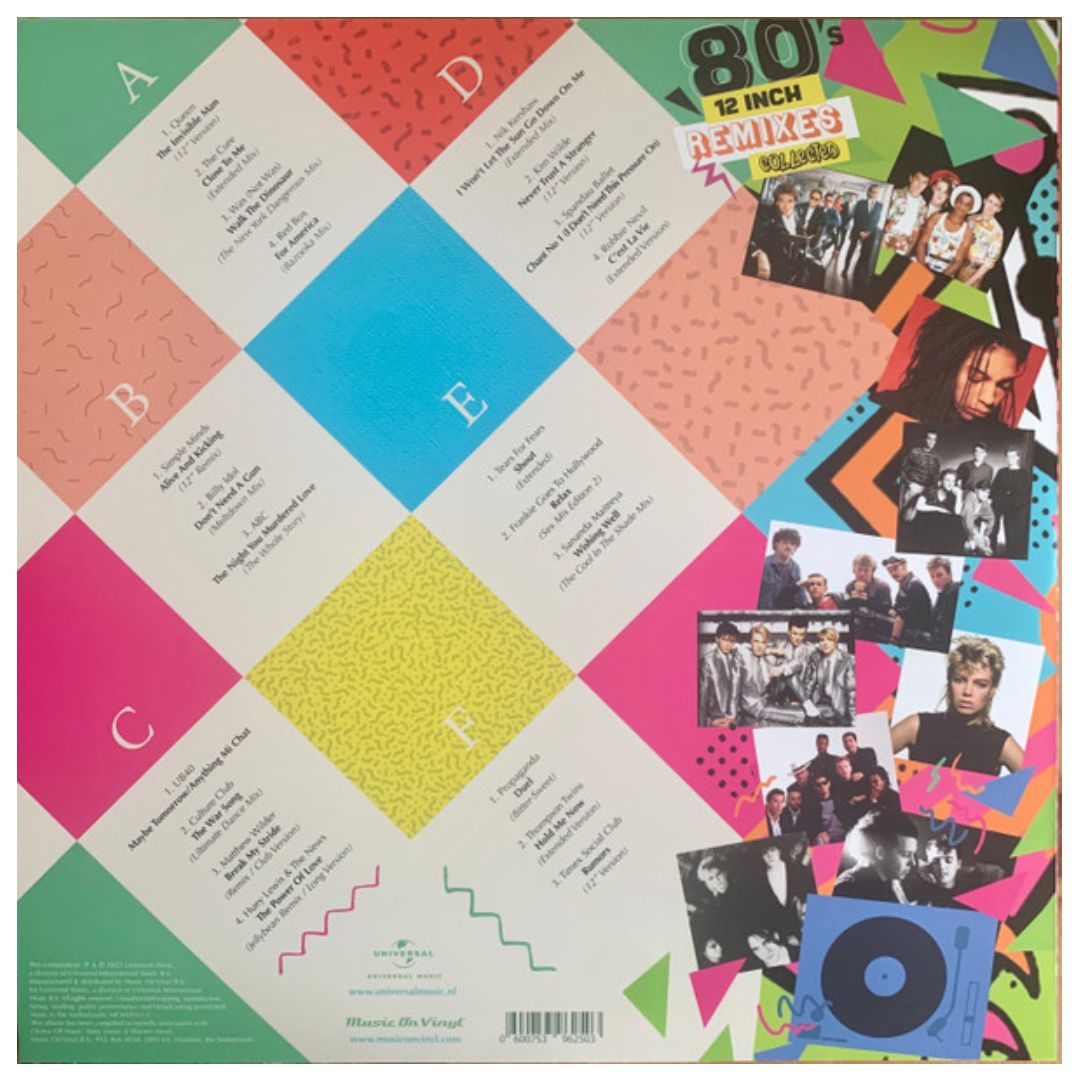 80'S 12 INCH REMIXES - VARIOUS ARTIST (3LP) | VINILO