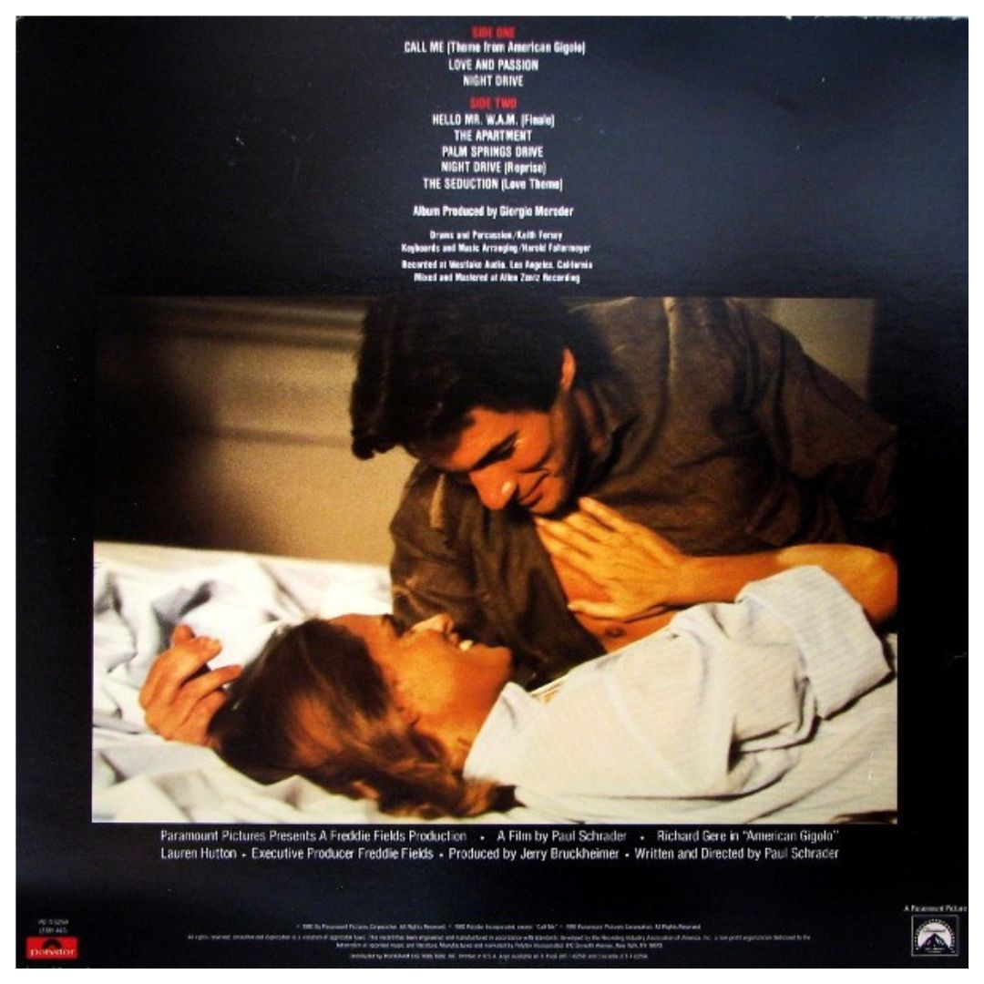 AMERICAN GIGOLO - O.S.T.  | VINILO