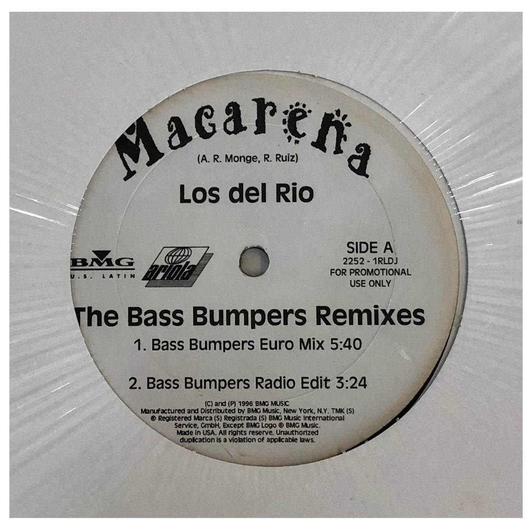 LOS DEL RIO - MACARENA (THE BASS BUMPERS MIX) | 12" MAXI SINGLE VINILO