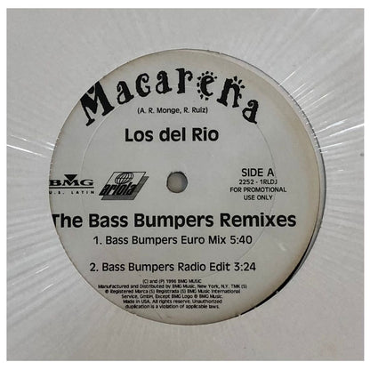 LOS DEL RIO - MACARENA (THE BASS BUMPERS MIX) | 12" MAXI SINGLE VINILO