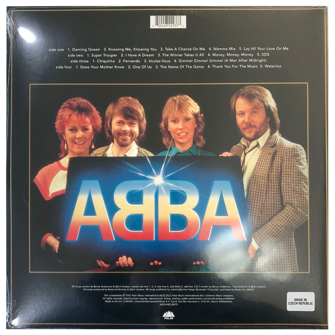 ABBA - GOLD (30TH ANNIVERSARY) (2LP) | VINILO