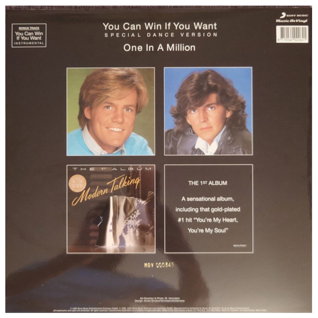 MODERN TALKING-YOU CAN WIN | 12" MAXI SINGLE VINILO