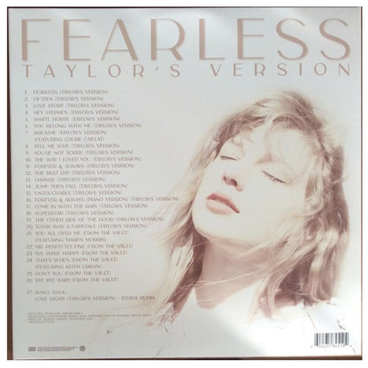 TAYLOR SWIFT - FEARLESS (TAYLOR'S VERSION GOLD) (3LP) | VINILO