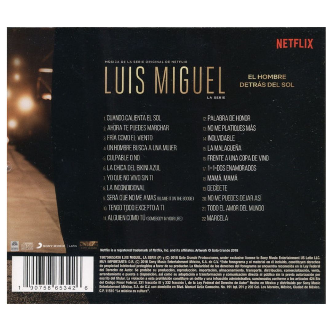 LUIS MIGUEL LA SERIE - VARIOS | CD