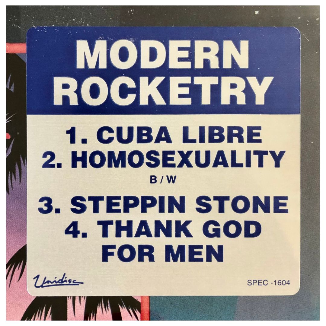 MODERN ROCKETRY - CUBA LIBRE | 12" MAXI SINGLE VINILO