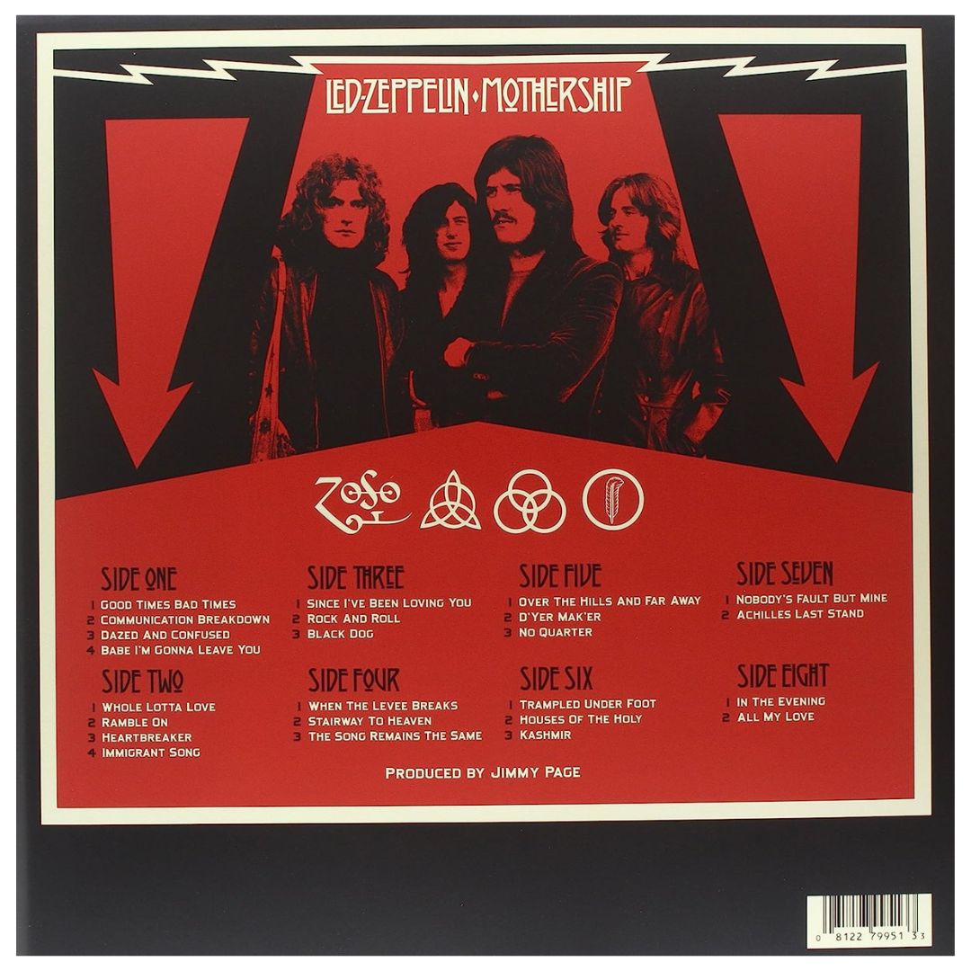 LED ZEPPELIN - MOTHERSHIP (4LP) | VINILO