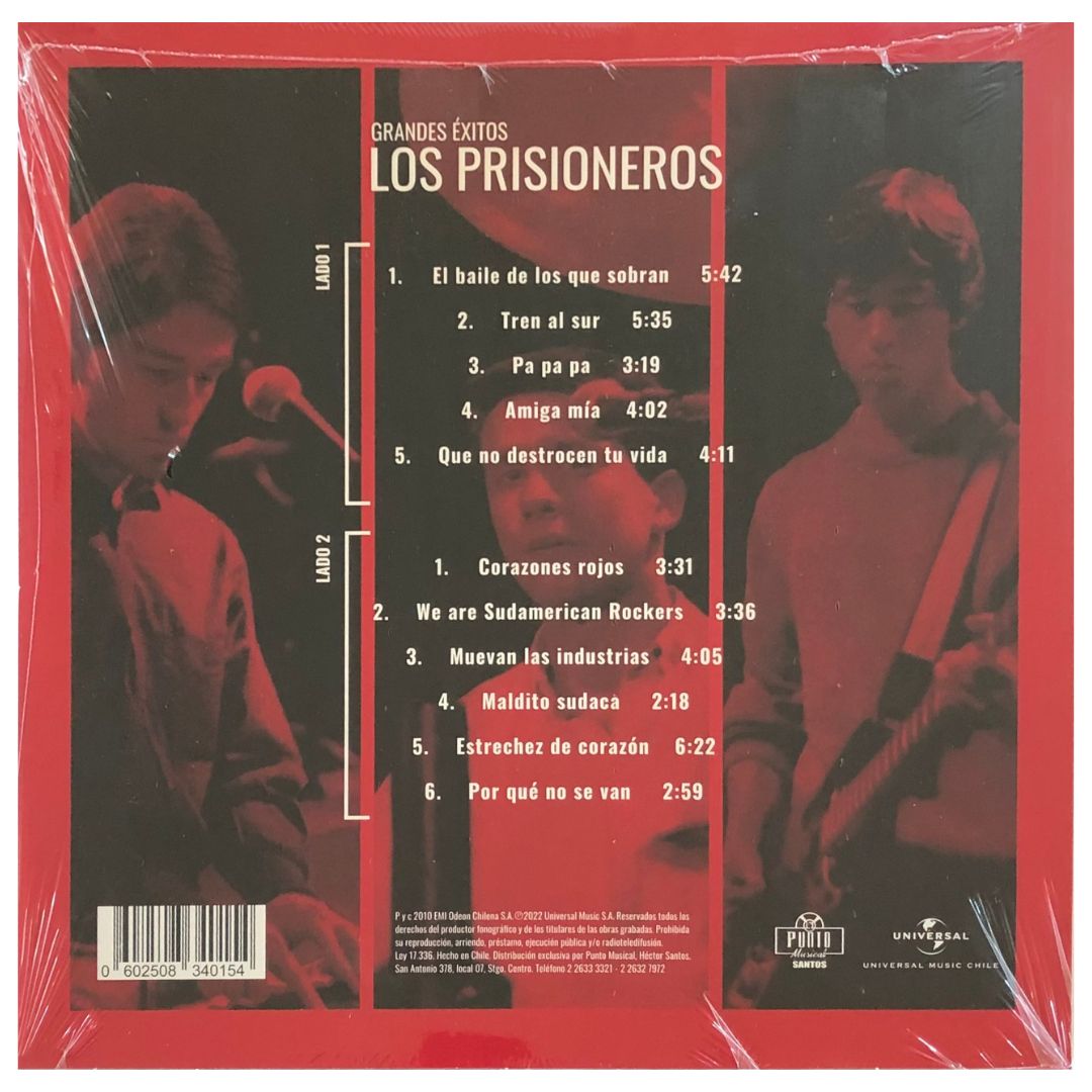 LOS PRISIONEROS - GRANDES EXITOS | VINILO