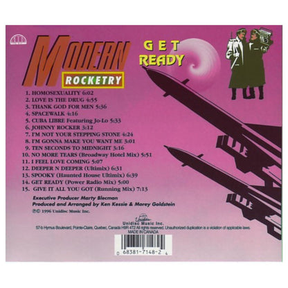 MODERN ROCKETRY - GET READY | CD