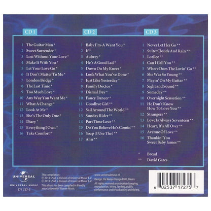 DAVID GATES & BREAD  - COLLECTED (3CD) | CD