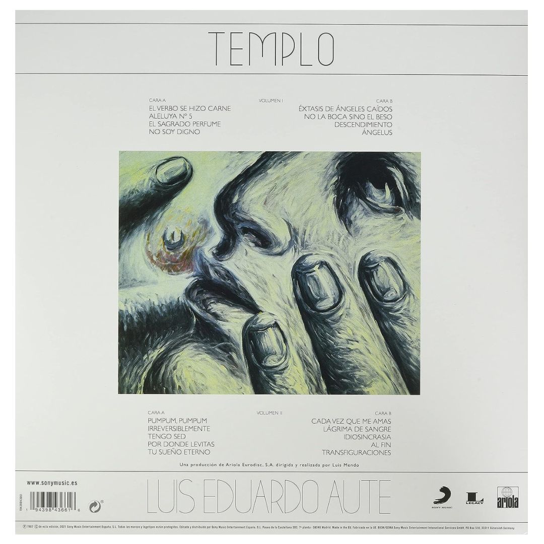 LUIS EDUARDO AUTE - TEMPLO (2LP)  | VINILO