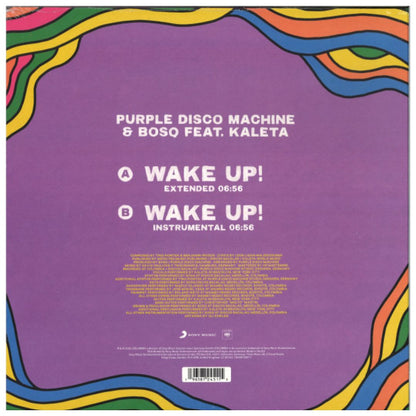 PURPLE DISCO MACHINE & BO - WAKE UP! | 12" MAXI SINGLE VINILO