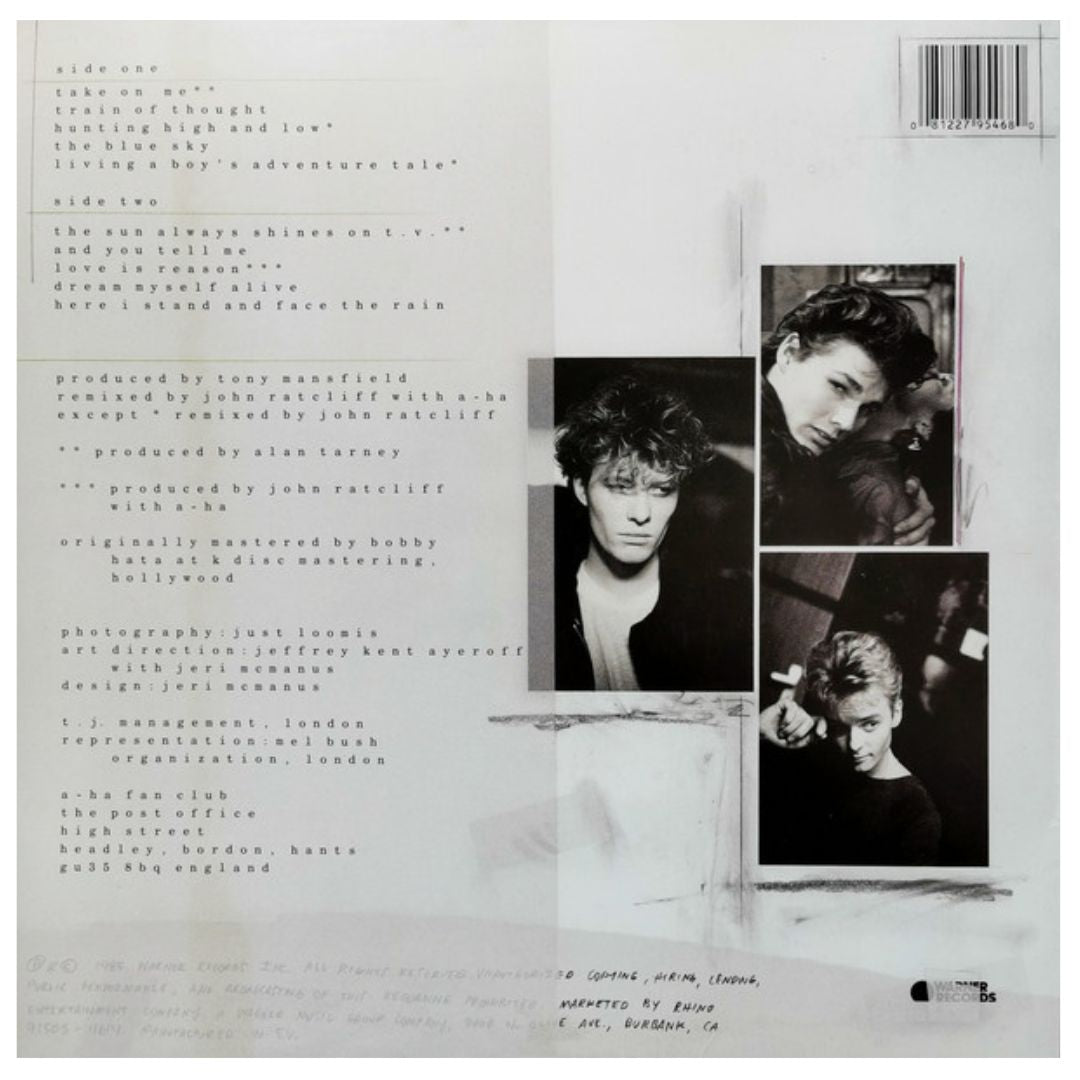 A-HA - HUNTING HIGH AND LOW  | VINILO