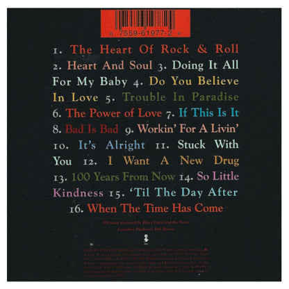 HUEY LEWIS AND THE NEWS - TIME FILES: THE BEST OF  | CD USADO
