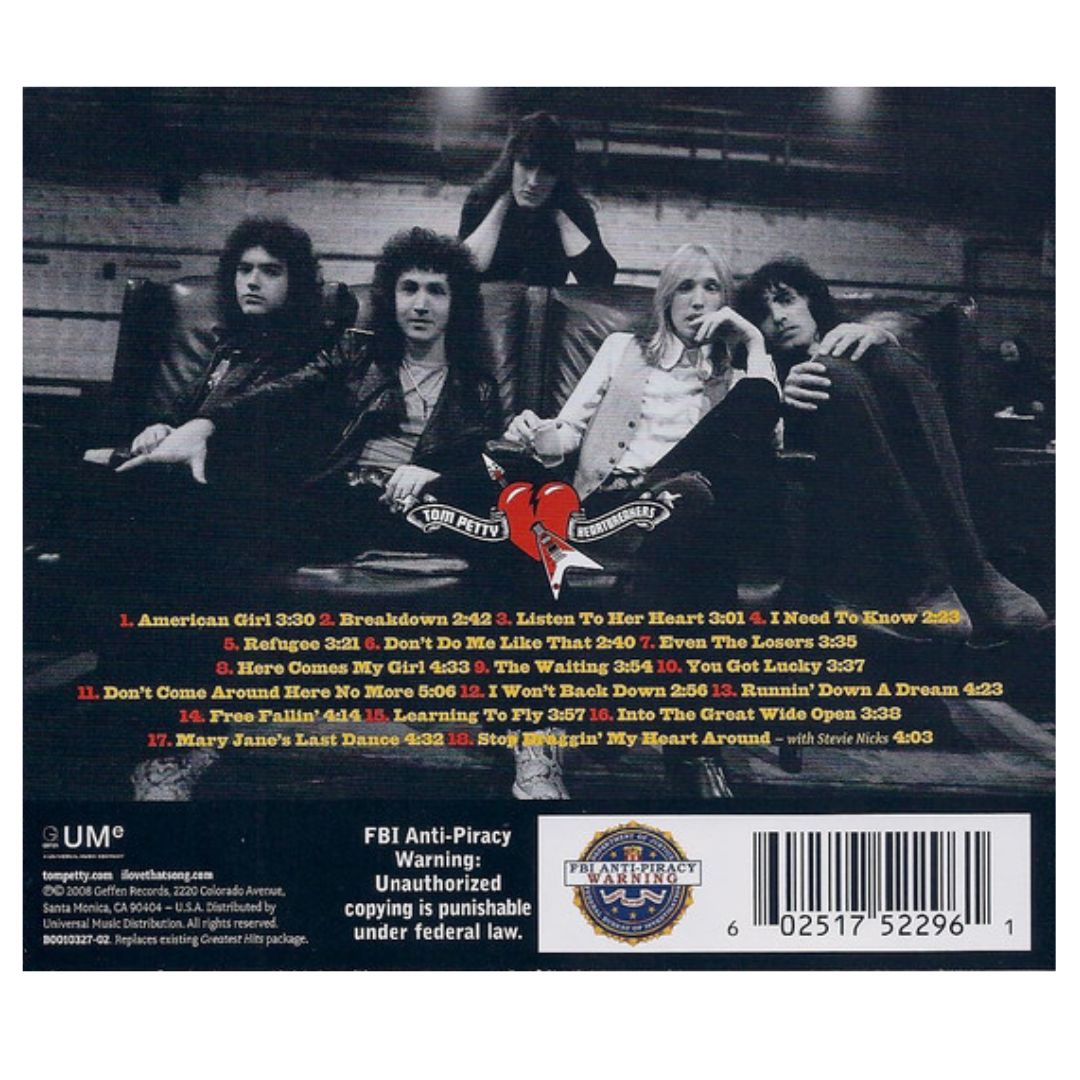 TOM PETTY AND THE HEARTBREAKERS - GREATEST HITS | CD USADO
