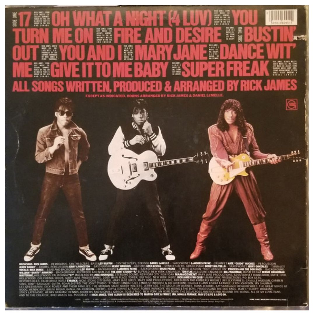 RICK JAMES - REFLECTIONS: GREATEST HITS | VINILO USADO