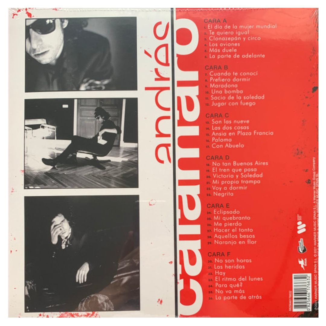 ANDRES CALAMARO - HONESTIDAD BRUTAL (3LP)|VINILO