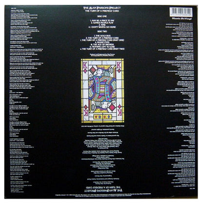 ALAN PARSONS PROJECT - TURN OF A FRIENDLY CARD |  VINILO