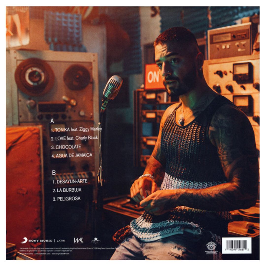 MALUMA - #7DJ (7 DIAS EN JAMAICA) (GREEN VINYL) | VINILO