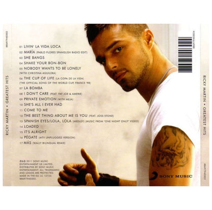 RICKY MARTIN - GREATEST HITS | CD