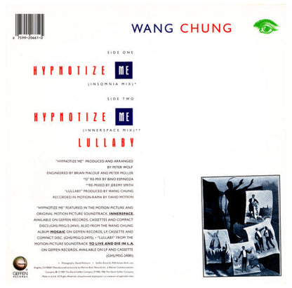WANG CHUNG  -  HIPNOTIZE ME | 12" MAXI SINGLE USADO