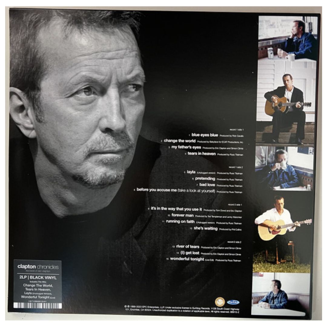 ERIC CLAPTON  - CHRONICLES: THE BEST OF (2LP) | VINILO