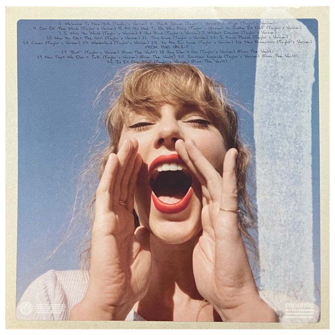 TAYLOR SWIFT - 1989 (TAYLORS VERSION) (BLUE VINYL) (2LP) | VINILO