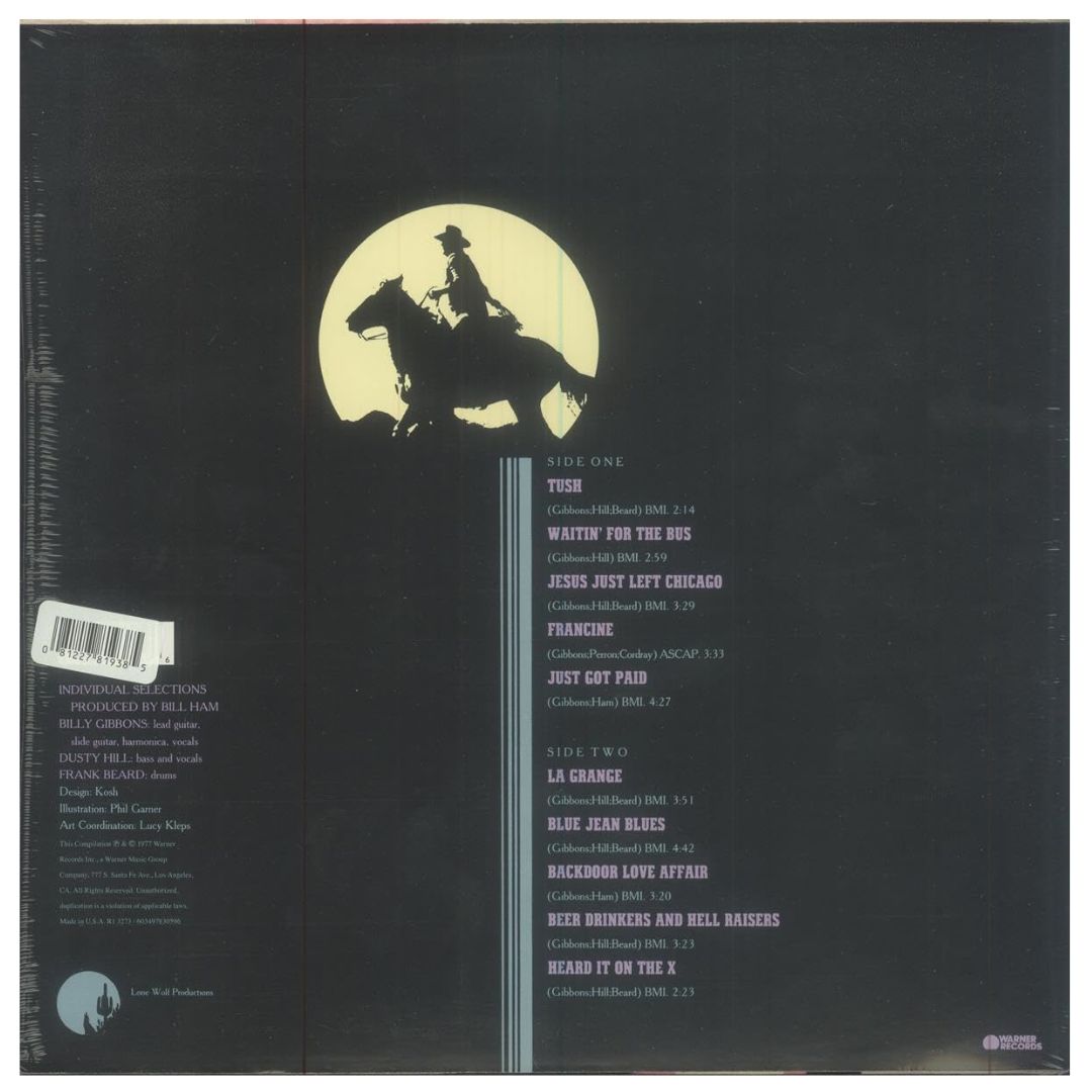 ZZ TOP - BEST OF (TRANSLUCENT BLUE VINYL) | VINILO