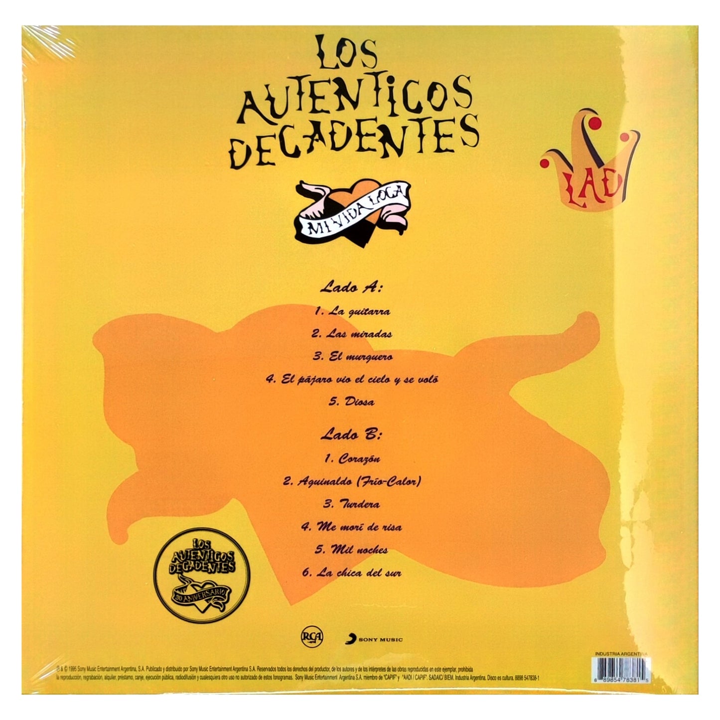 AUTENTICOS DECADENTES - MI VIDA LOCA | VINILO