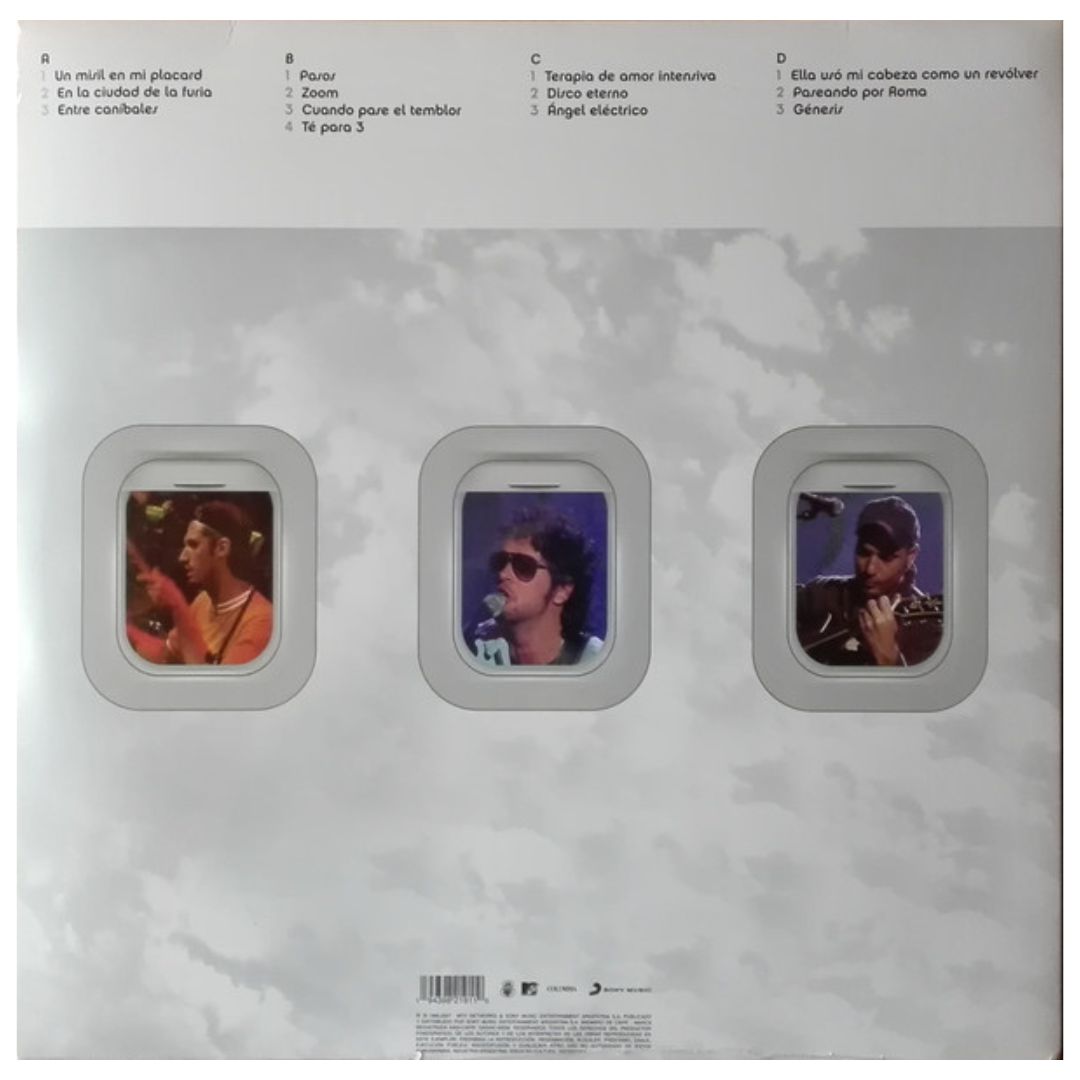 SODA STEREO - COMFORT Y MUSICA PARA VOLAR (TRANSPARENT) (2LP)| VINILO