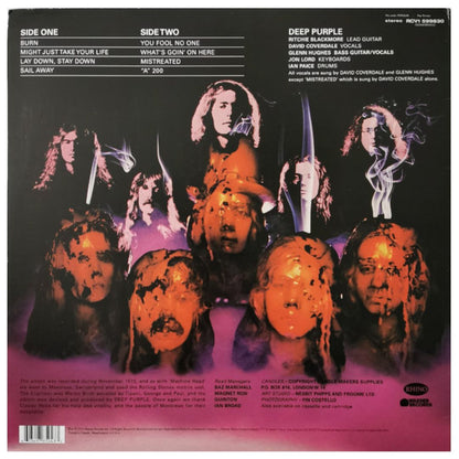 DEEP PURPLE - BURN (PURPLE VINYL) | VINILO