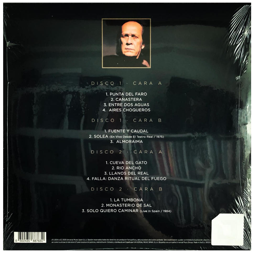 PACO DE LUCIA - NUEVA ANTOLOGIA VOL.1 (2LP) | VINILO