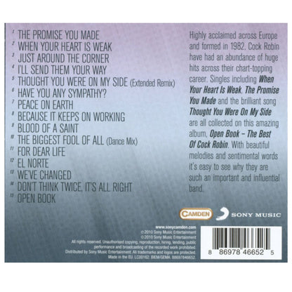 COCK ROBIN - OPEN BOOK: THE BEST OF | CD