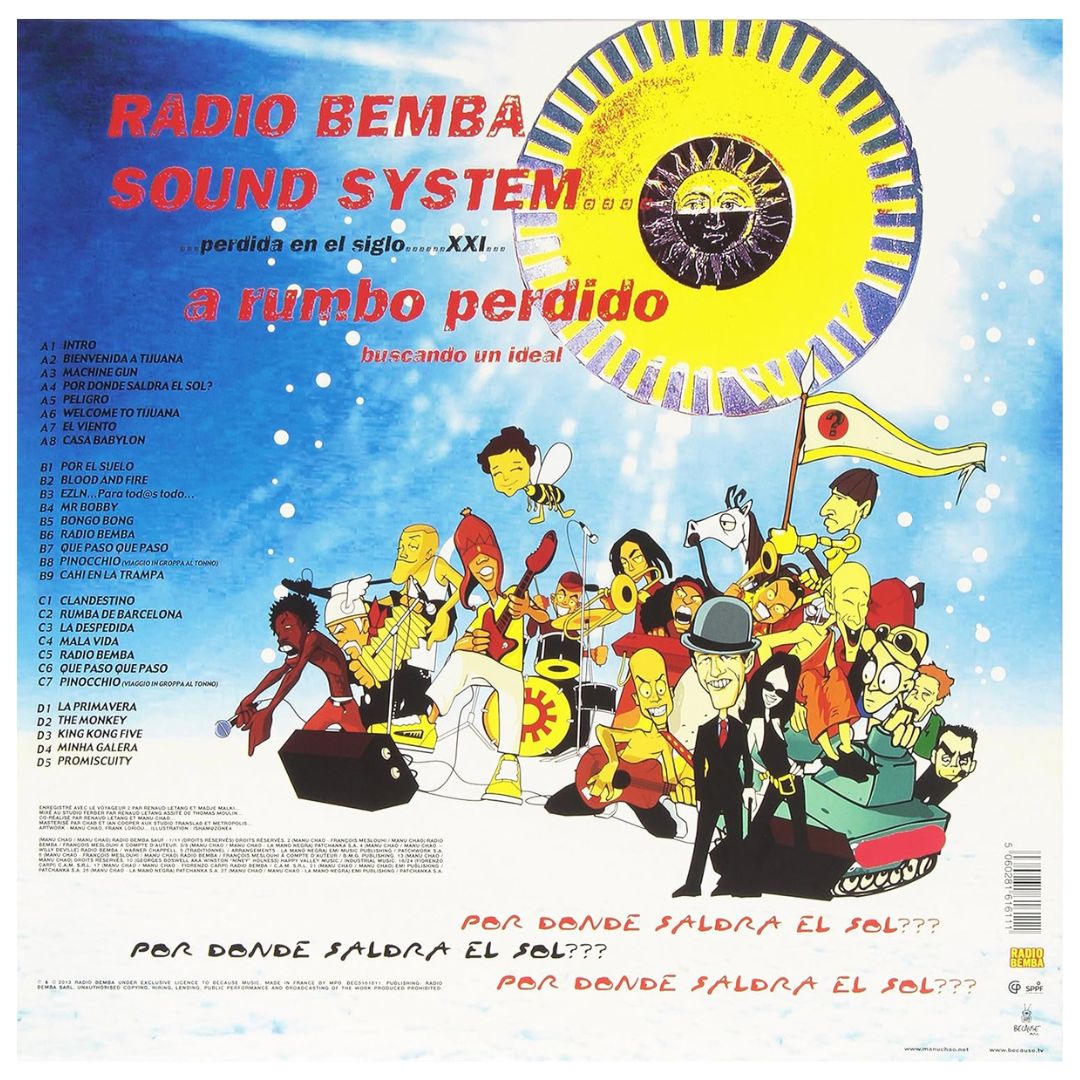 MANU CHAO - RADIO BEMBA SOUND SYSTEM (2LP+CD) | VINILO