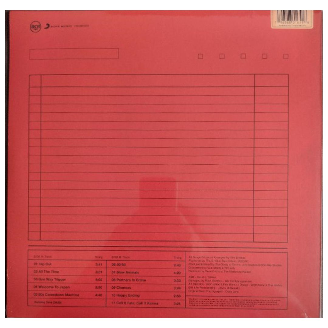 STROKES - COMEDOWN MACHINE (YELLOW & RED MARBLED VINYL) | VINILO